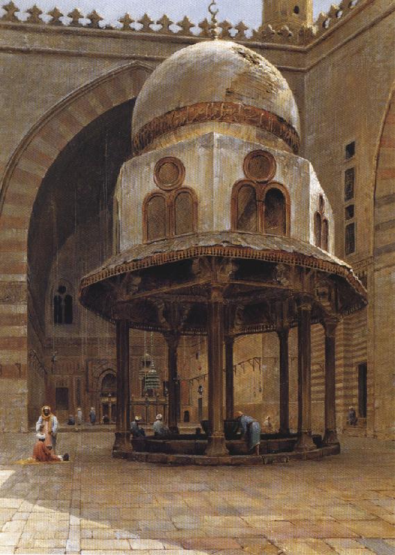 Henry Ferguson Mosque of Sultan Hassan, Cairo. china oil painting image